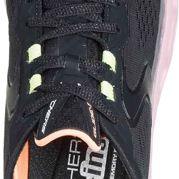 🔥 Skechers Glide-Step Slip-Ins Women’s Sneakers – Black Pink Size 9 NWT 👟 - Picture 3 of 6